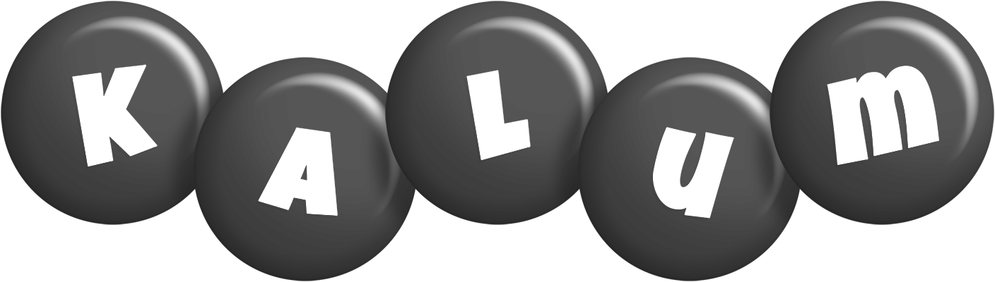 Kalum candy-black logo