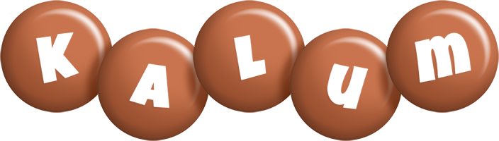 Kalum candy-brown logo