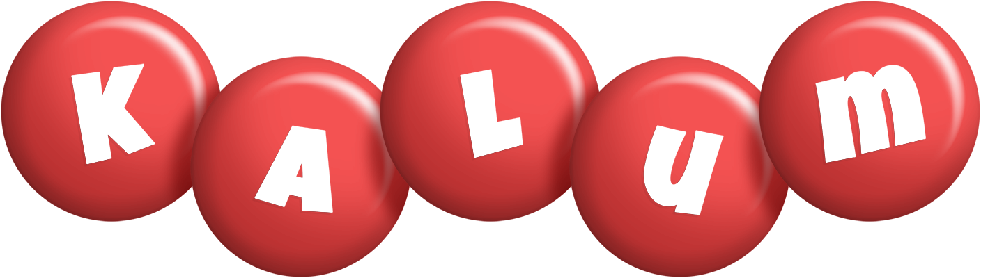 Kalum candy-red logo