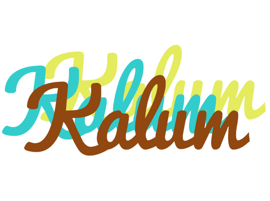 Kalum cupcake logo