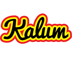 Kalum flaming logo