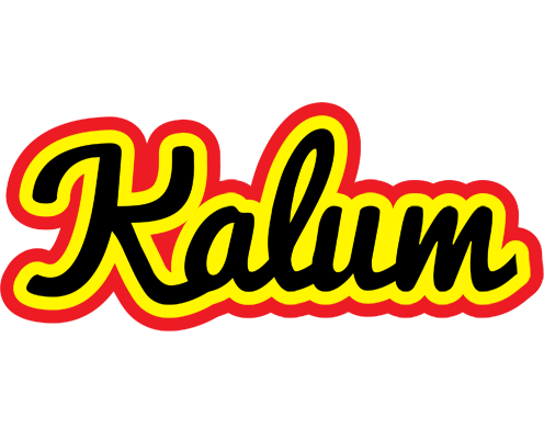 Kalum flaming logo