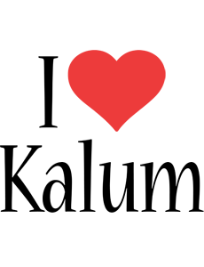 Kalum i-love logo