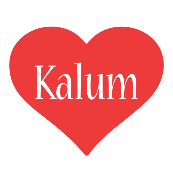 Kalum love logo