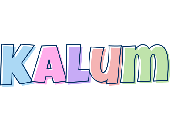 Kalum pastel logo