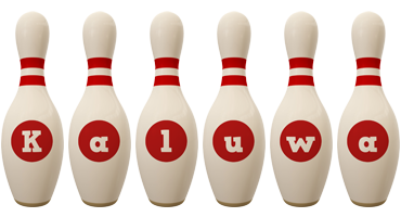 Kaluwa bowling-pin logo