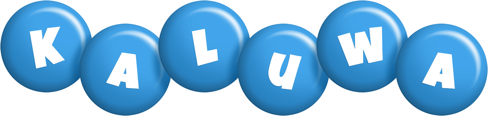 Kaluwa candy-blue logo