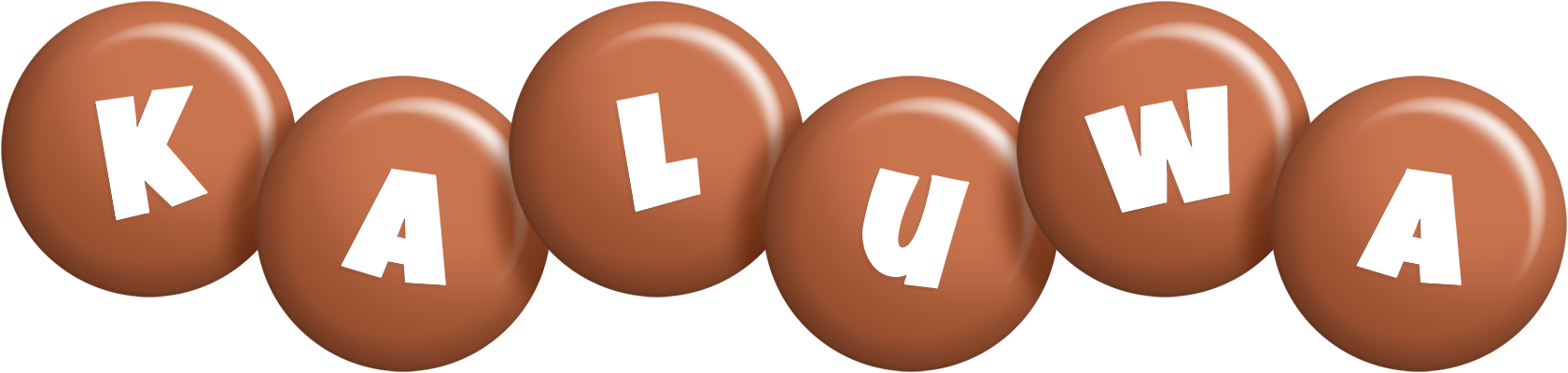 Kaluwa candy-brown logo
