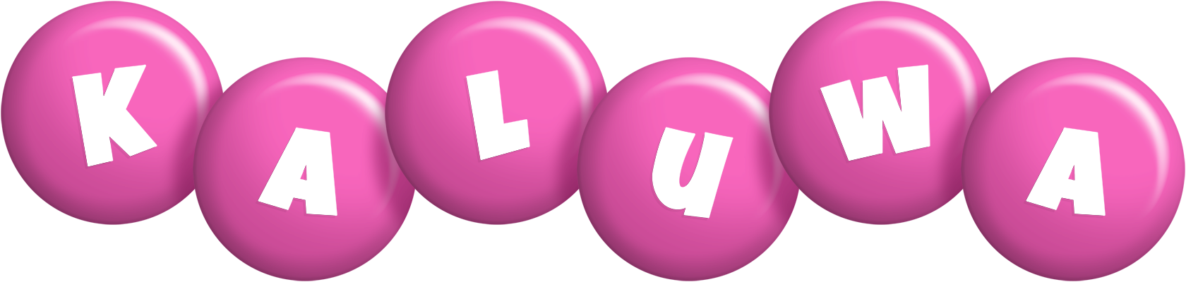Kaluwa candy-pink logo