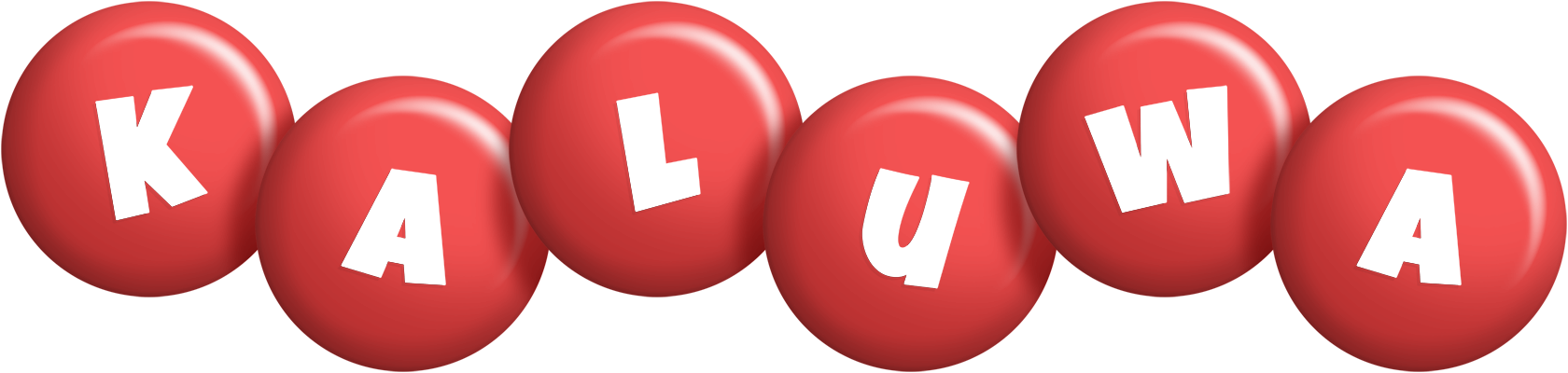 Kaluwa candy-red logo