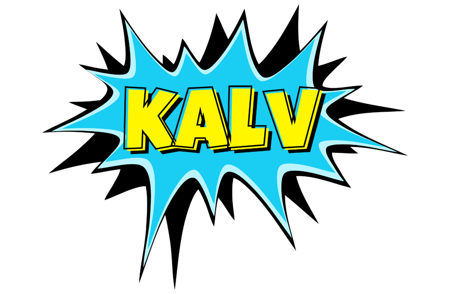 Kalv amazing logo