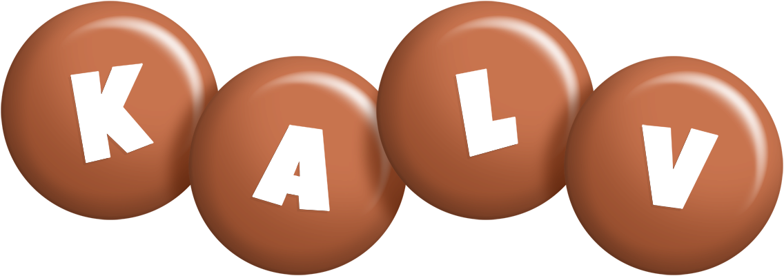 Kalv candy-brown logo
