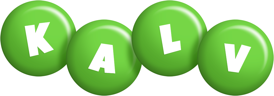 Kalv candy-green logo