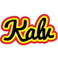 Kalv flaming logo