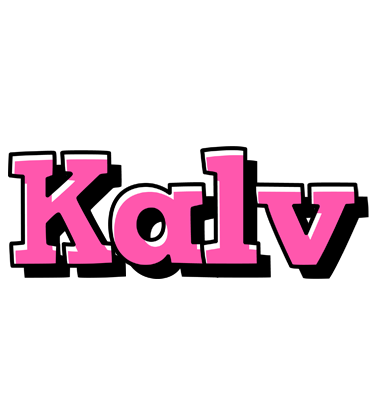 Kalv girlish logo