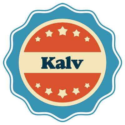 Kalv labels logo