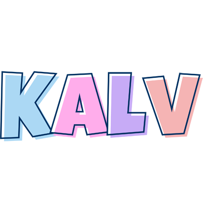 Kalv pastel logo