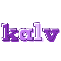 Kalv sensual logo