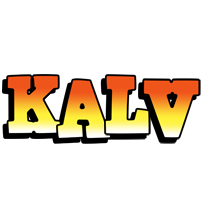 Kalv sunset logo