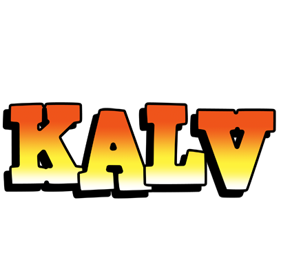 Kalv sunset logo