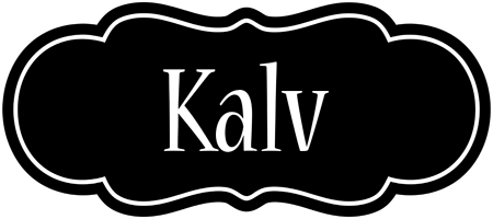 Kalv welcome logo