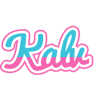 Kalv woman logo