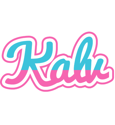 Kalv woman logo