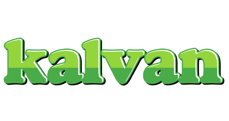 Kalvan apple logo