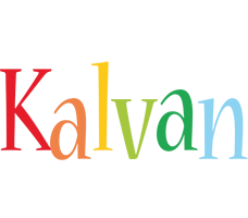 Kalvan birthday logo