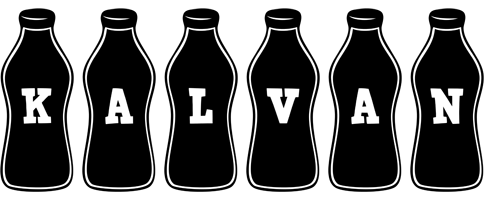 Kalvan bottle logo