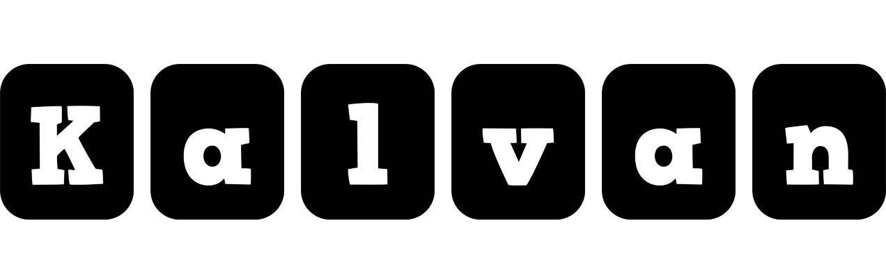 Kalvan box logo