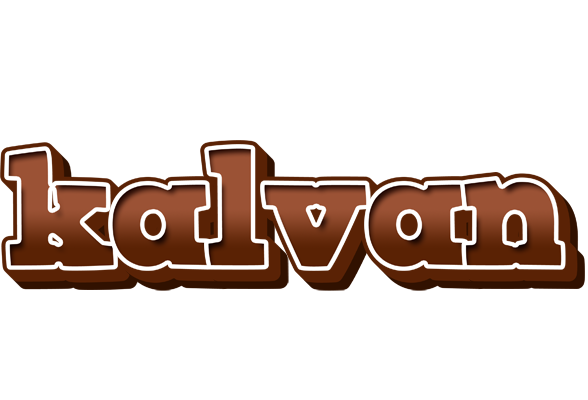 Kalvan brownie logo