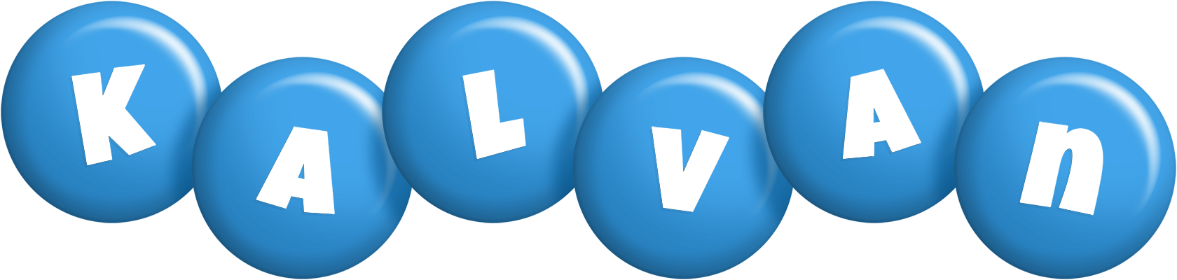 Kalvan candy-blue logo