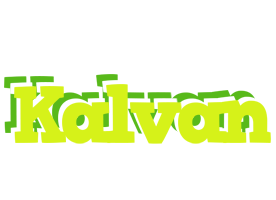 Kalvan citrus logo