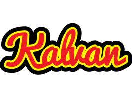 Kalvan fireman logo