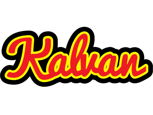 Kalvan fireman logo