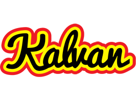 Kalvan flaming logo