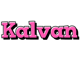 Kalvan girlish logo