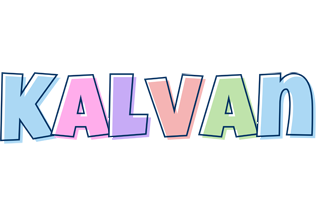 Kalvan pastel logo