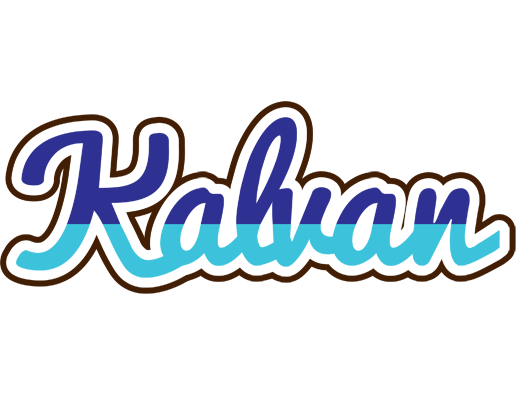 Kalvan raining logo
