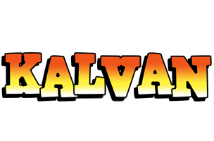 Kalvan sunset logo