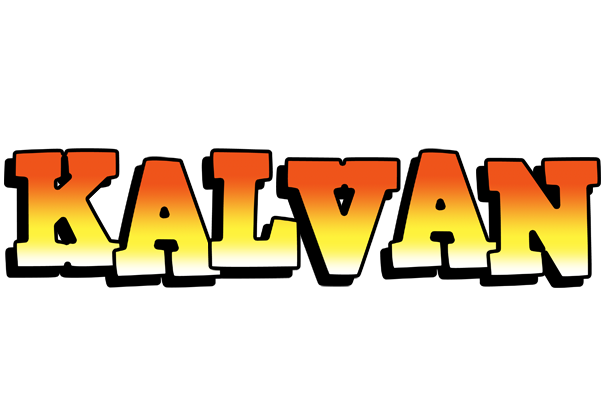 Kalvan sunset logo