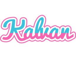 Kalvan woman logo