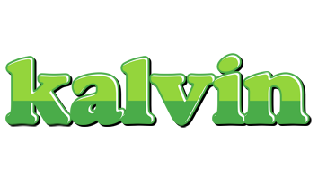 Kalvin apple logo
