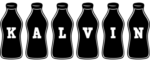 Kalvin bottle logo