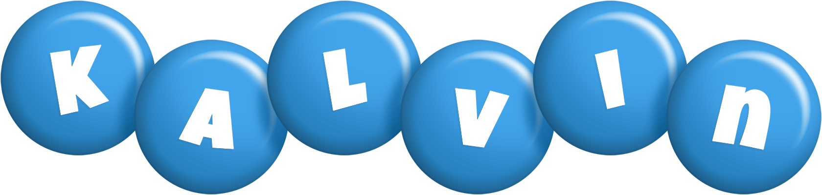 Kalvin candy-blue logo