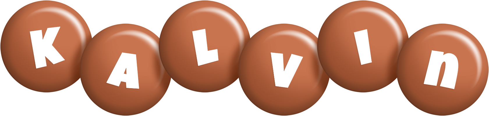 Kalvin candy-brown logo