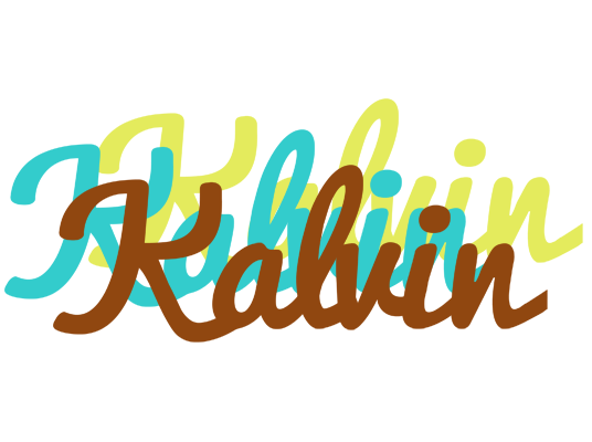 Kalvin cupcake logo