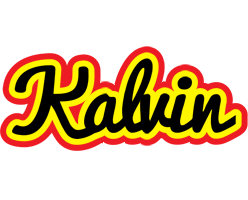 Kalvin flaming logo