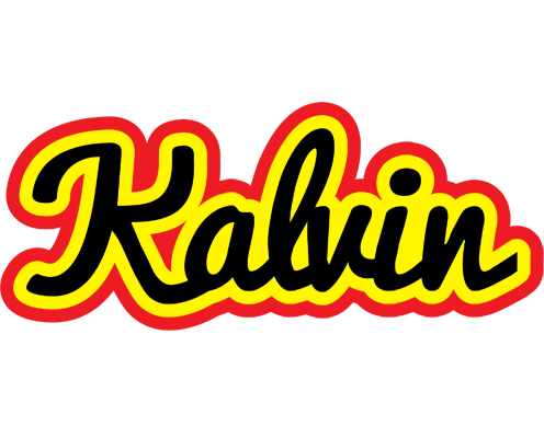 Kalvin flaming logo